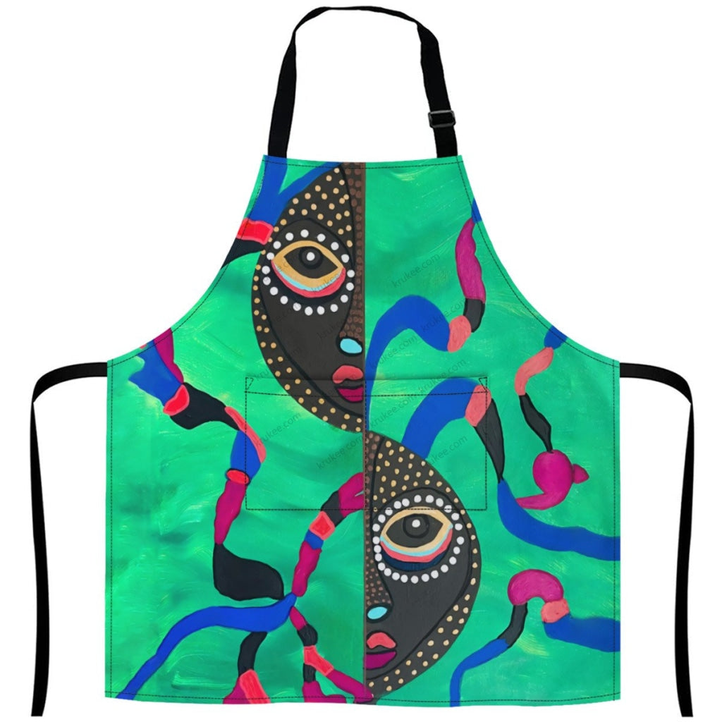 African Culture Art Print Apron