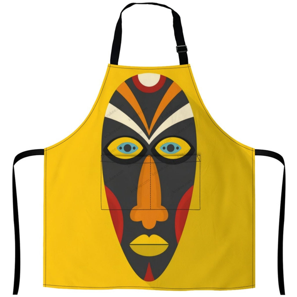 African Culture Art Print Apron