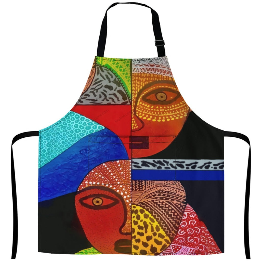 African Culture Art Print Apron