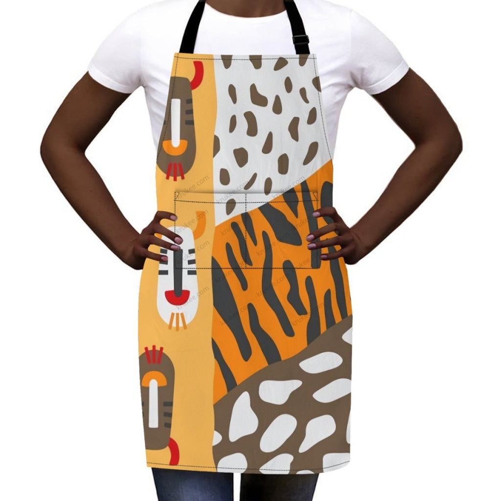 African Culture Art Print Apron