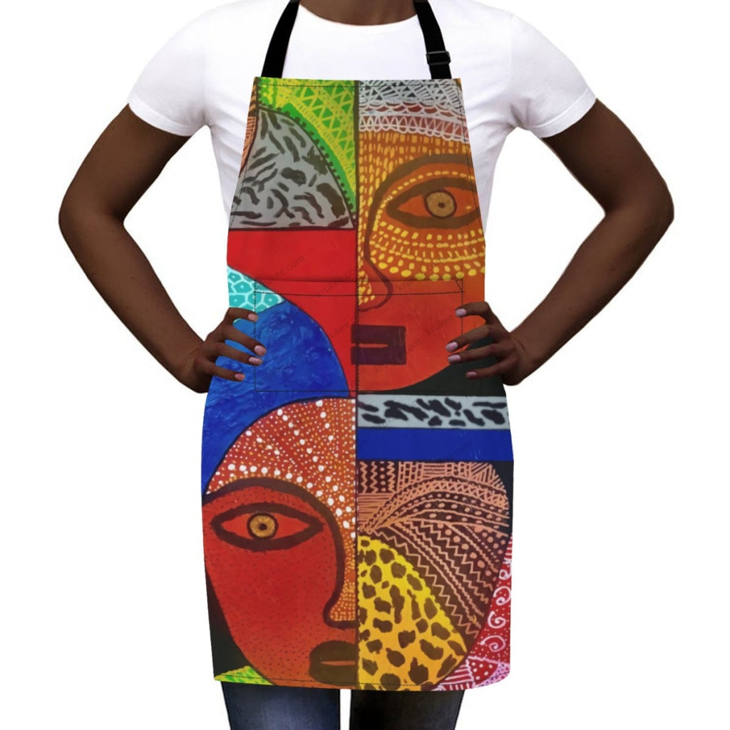 African Culture Art Print Apron
