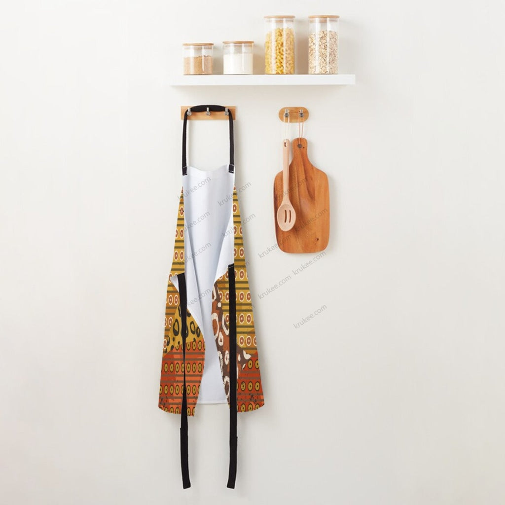 African Culture Art Print Apron