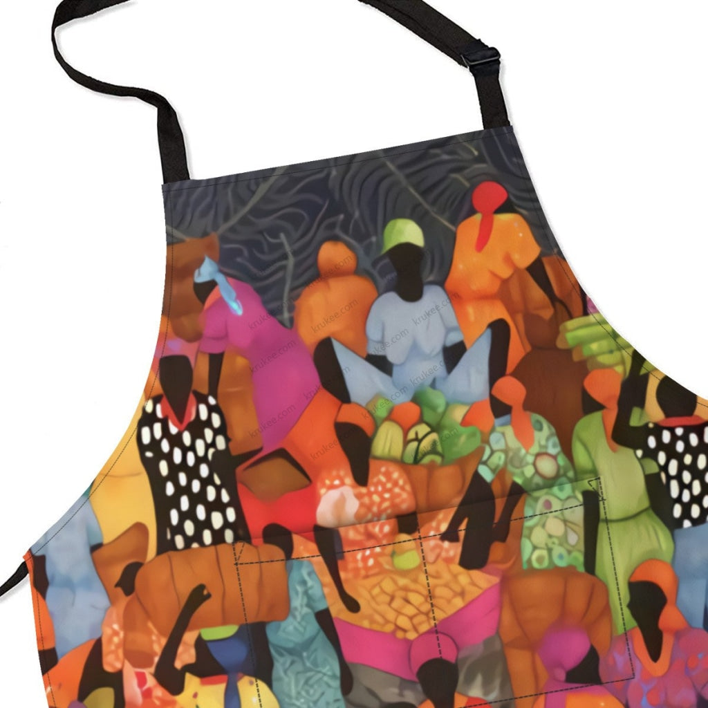 African Culture Art Print Apron