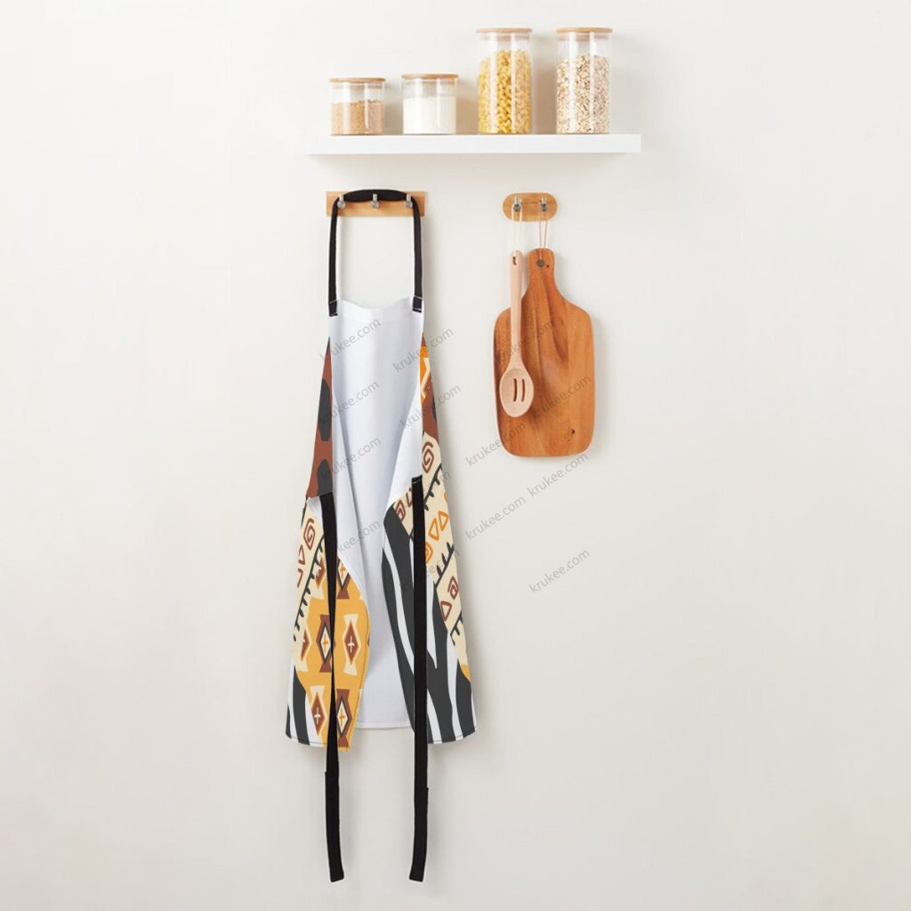 African Culture Art Print Apron