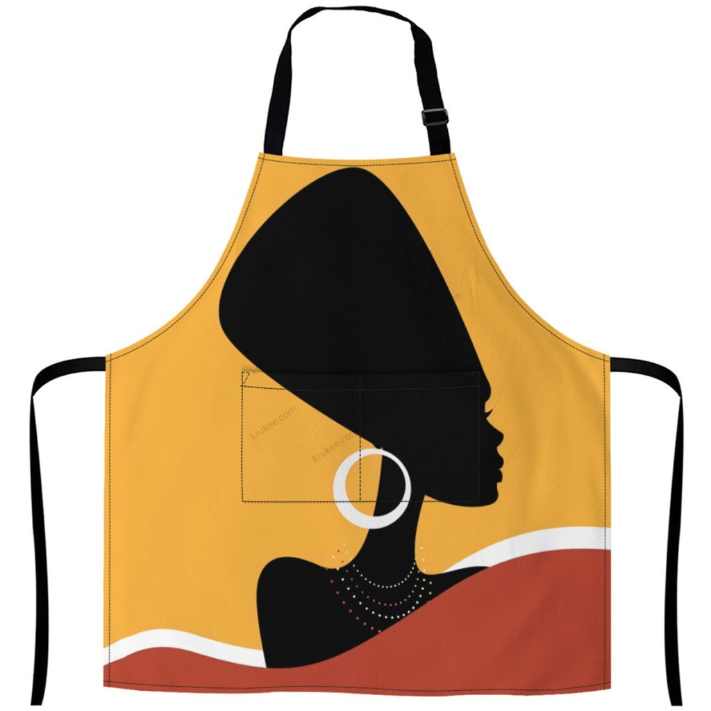 African Culture Art Print Apron