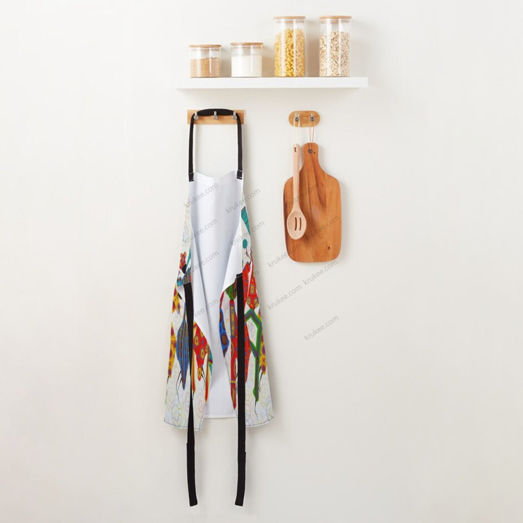 African Culture Art Print Apron