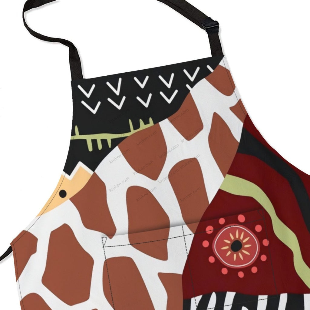 African Culture Art Print Apron