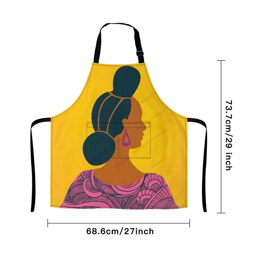 African Culture Art Print Apron