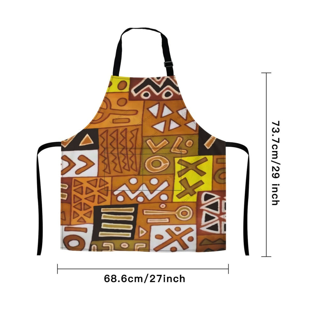 African Culture Art Print Apron