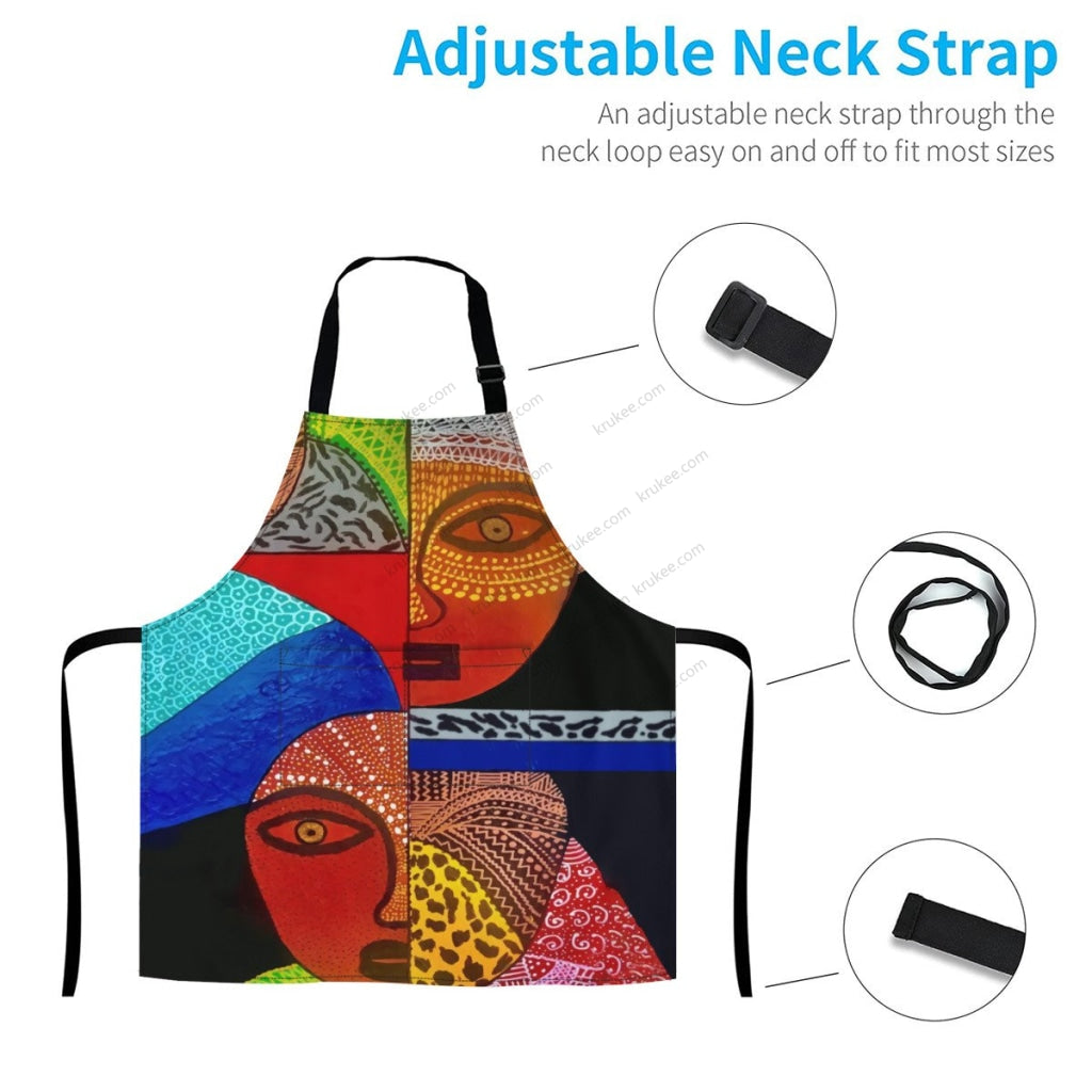 African Culture Art Print Apron