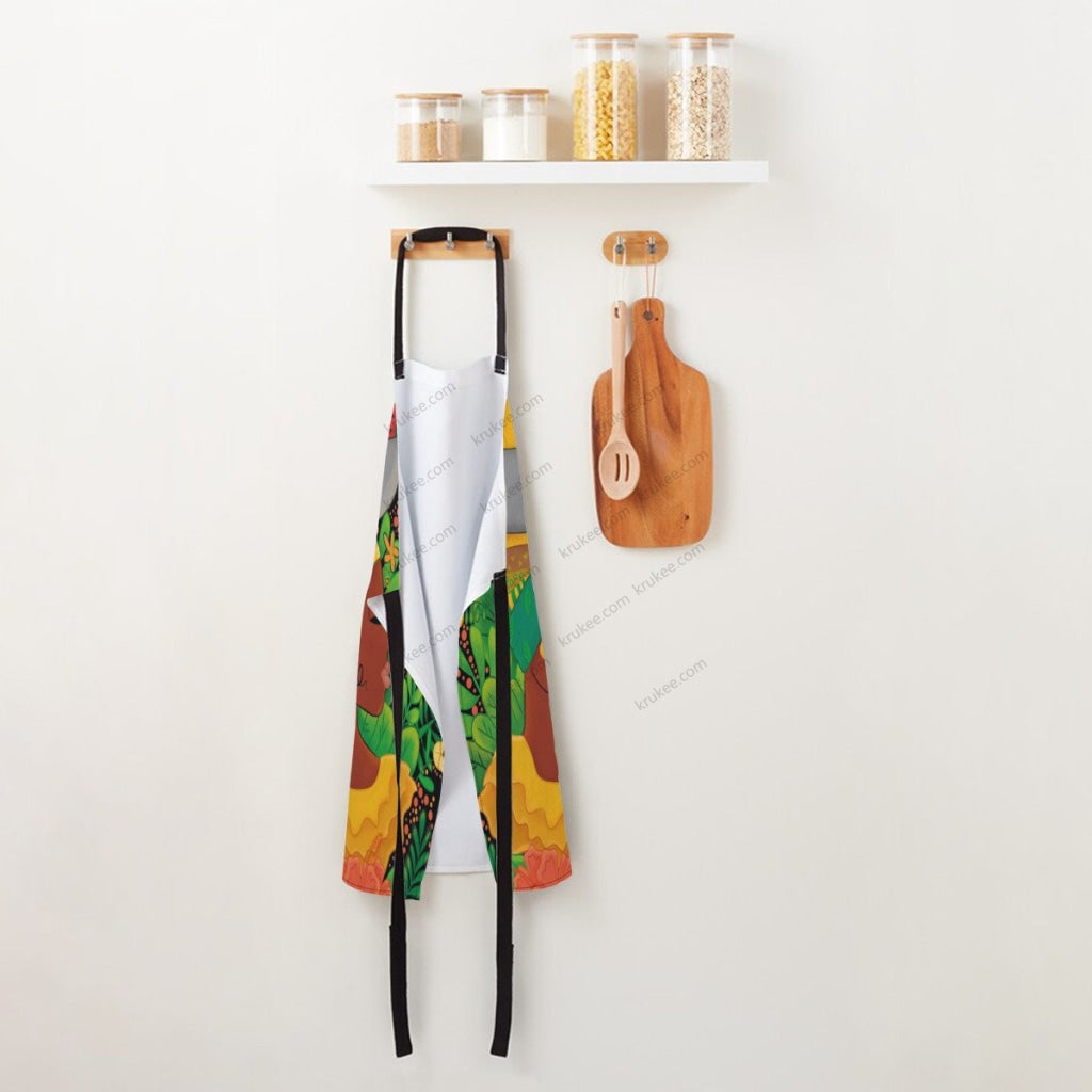 African Culture Art Print Apron