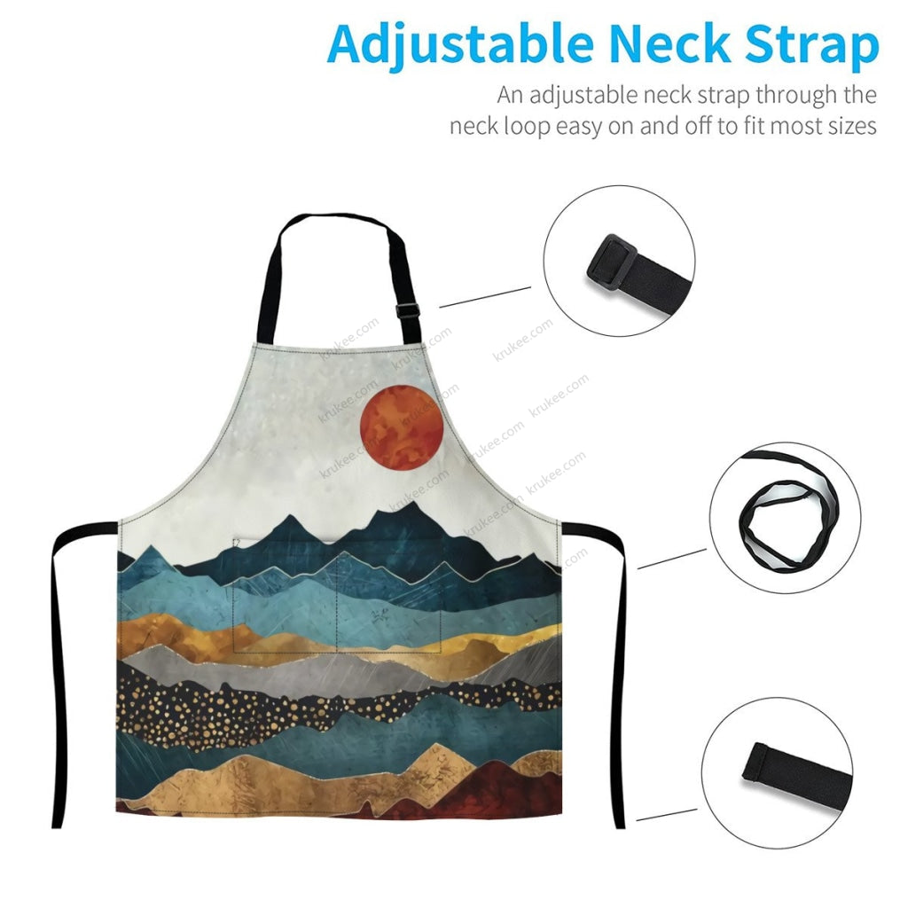 African Culture Art Print Apron