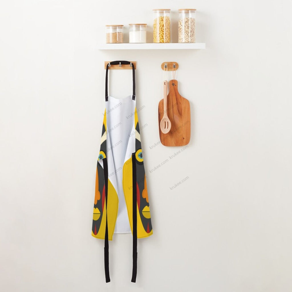 African Culture Art Print Apron