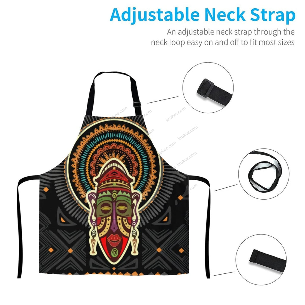 African Culture Art Print Apron