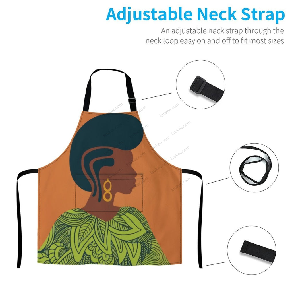 African Culture Art Print Apron