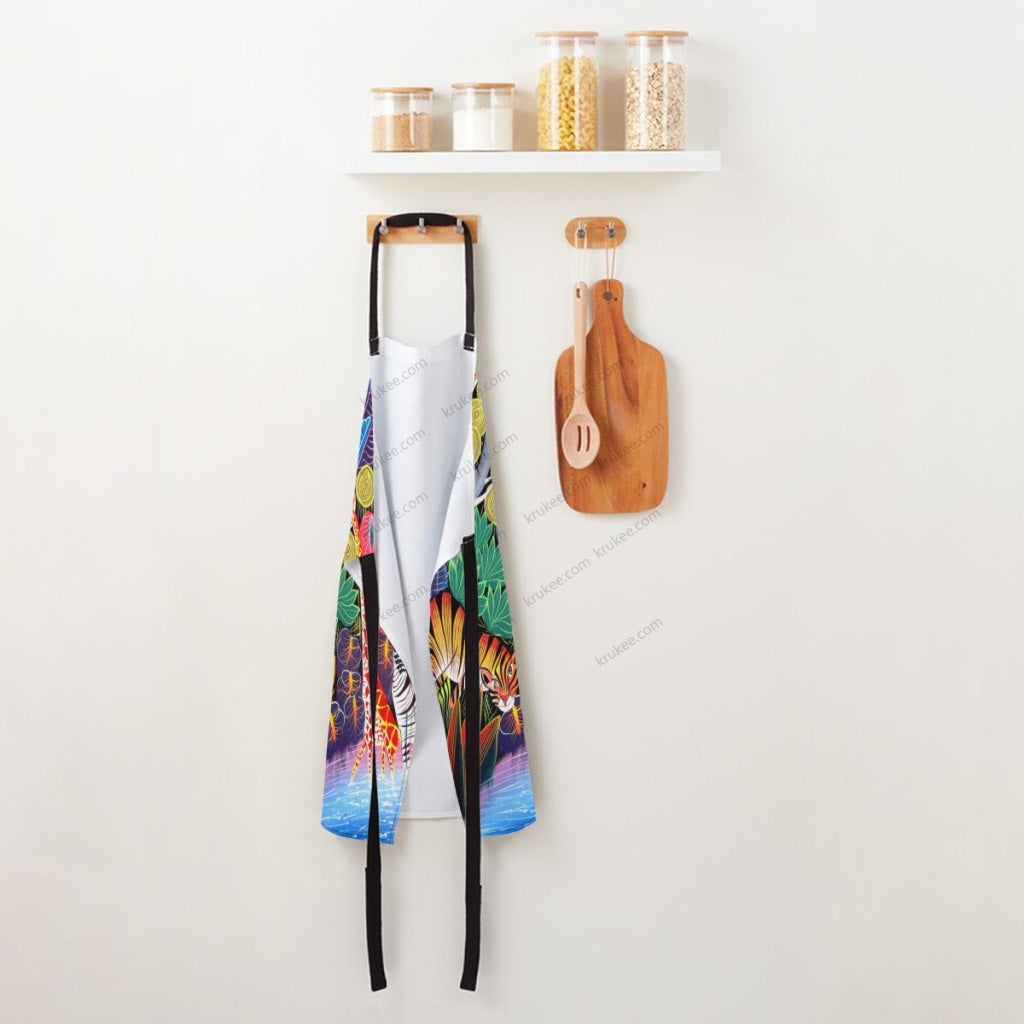 African Culture Art Print Apron