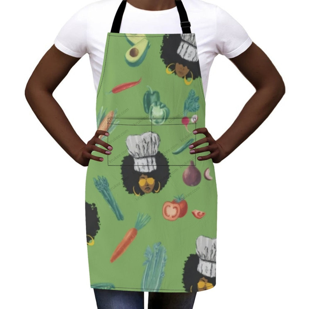 African Culture Art Print Apron