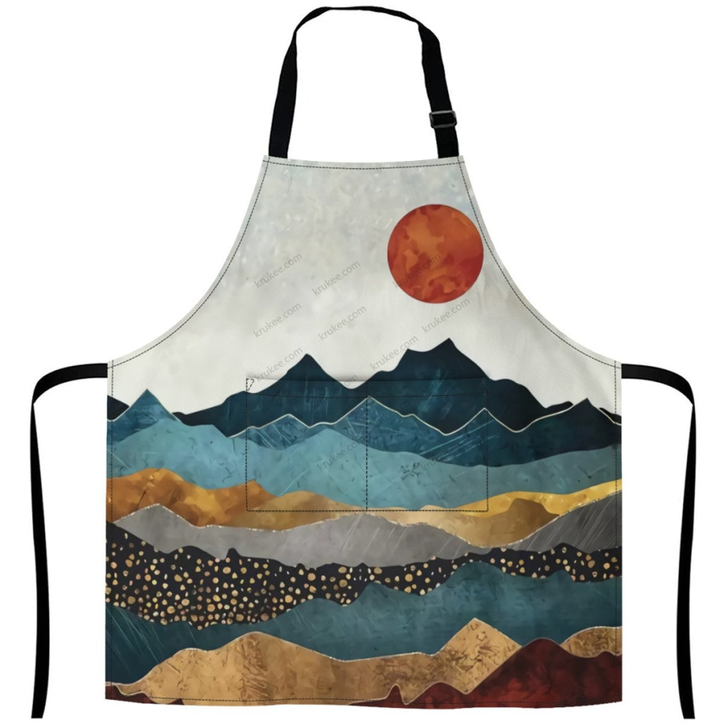 African Culture Art Print Apron