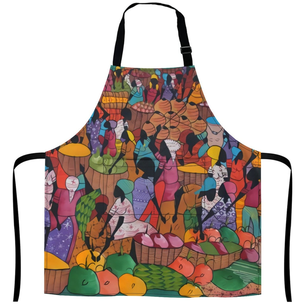 African Culture Art Print Apron