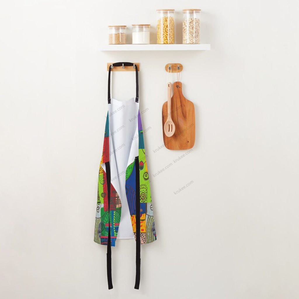 African Culture Art Print Apron