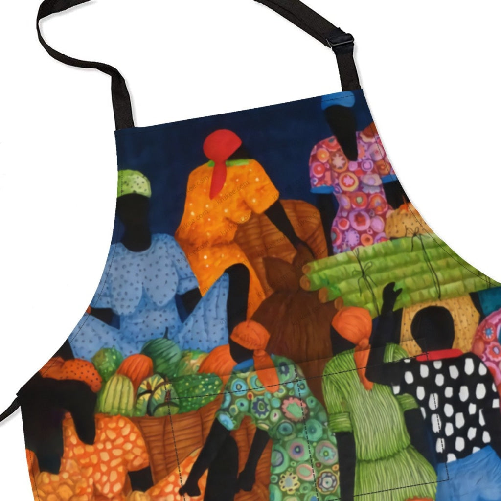 African Culture Art Print Apron