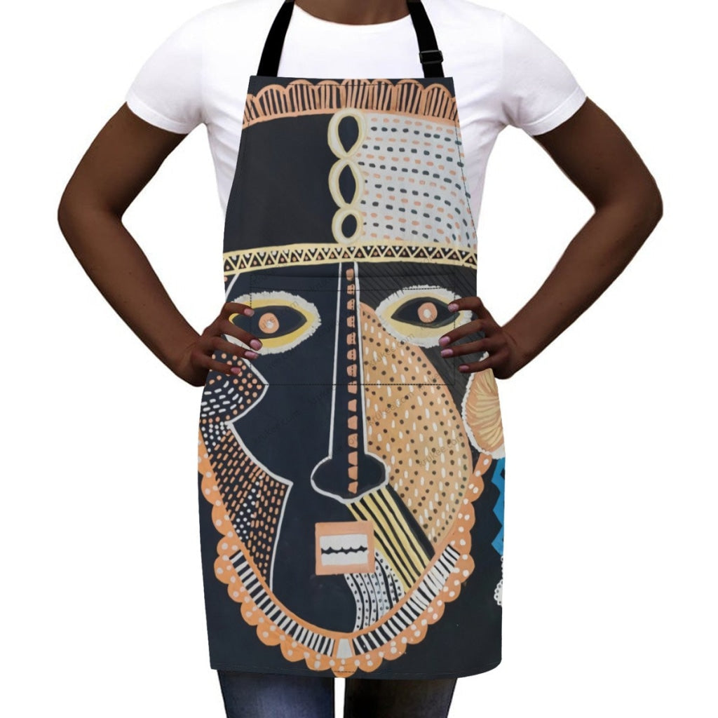 African Culture Art Print Apron