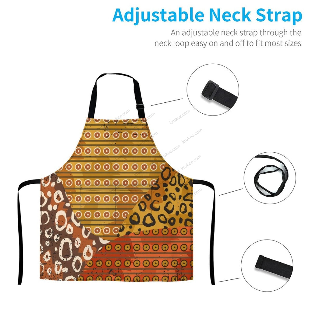 African Culture Art Print Apron