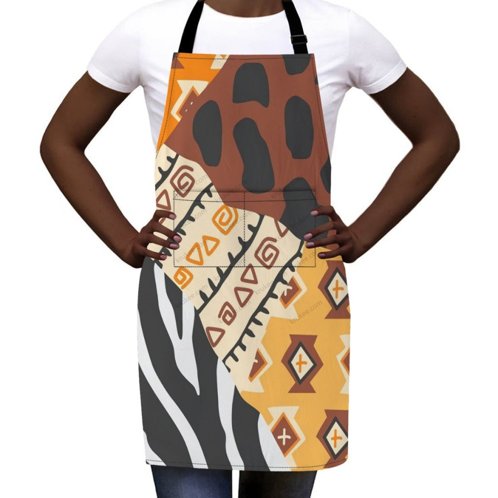 African Culture Art Print Apron