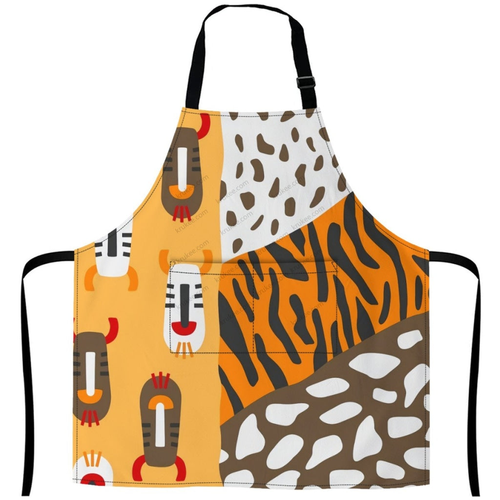 African Culture Art Print Apron