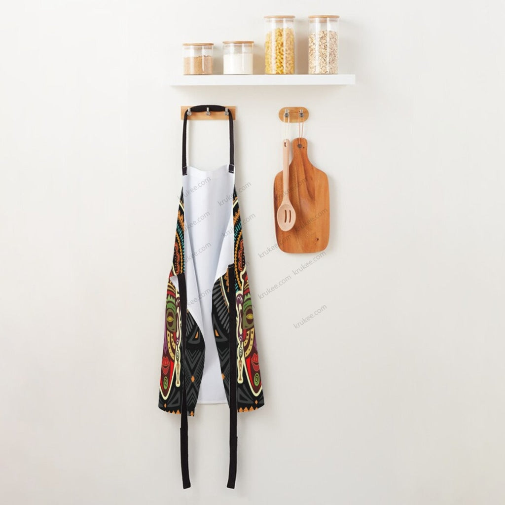 African Culture Art Print Apron
