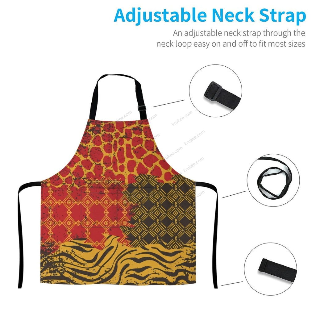 African Culture Art Print Apron