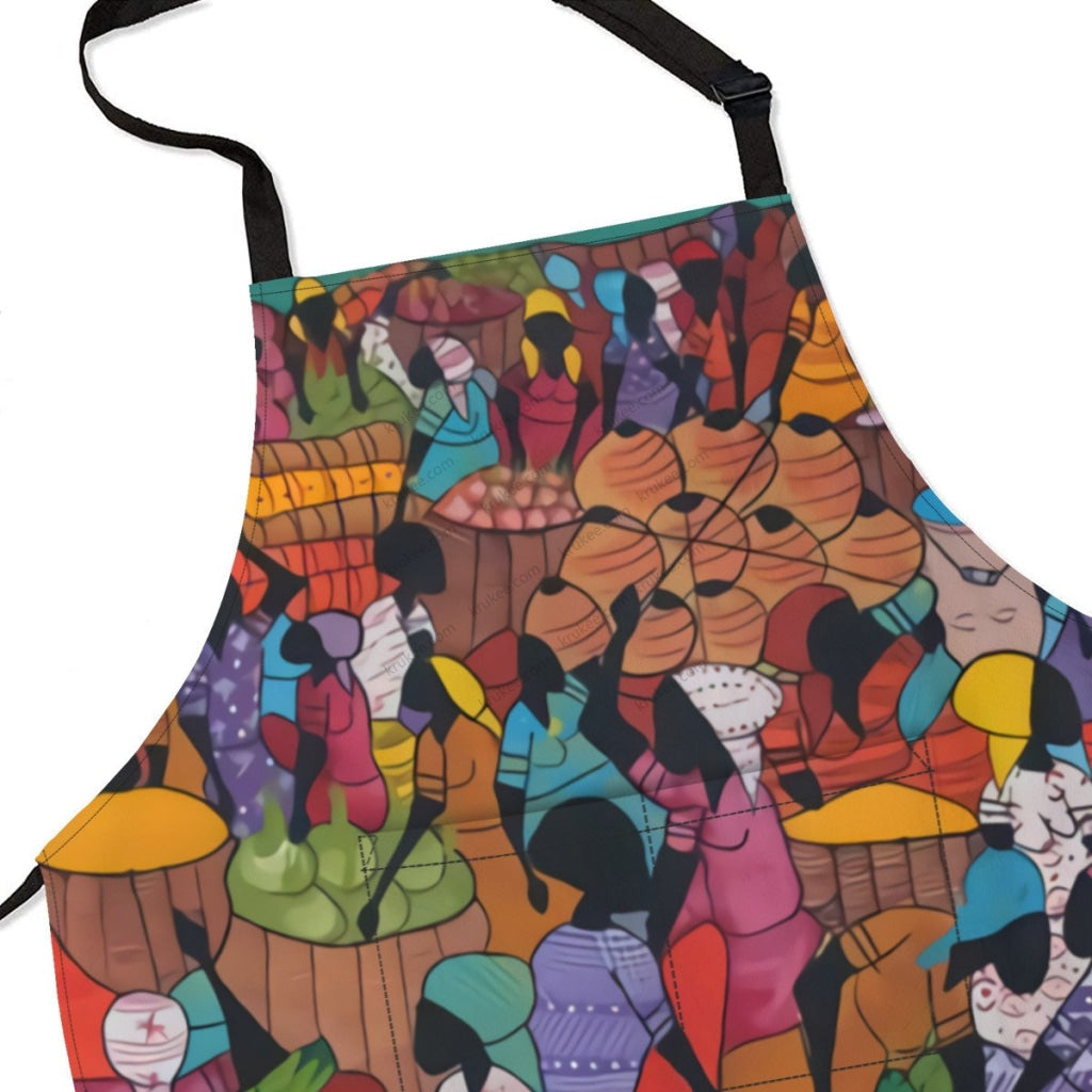 African Culture Art Print Apron