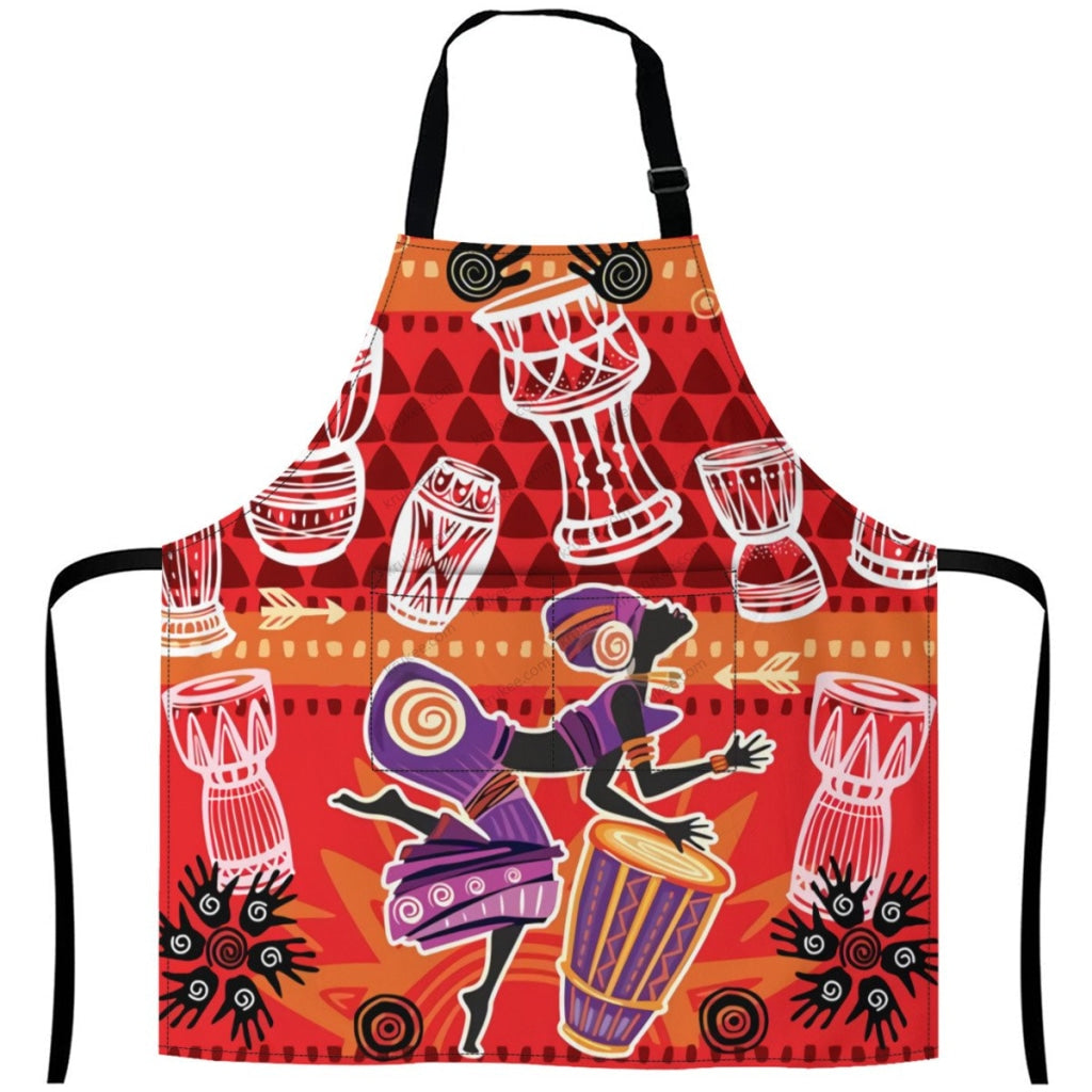 African Culture Art Print Apron