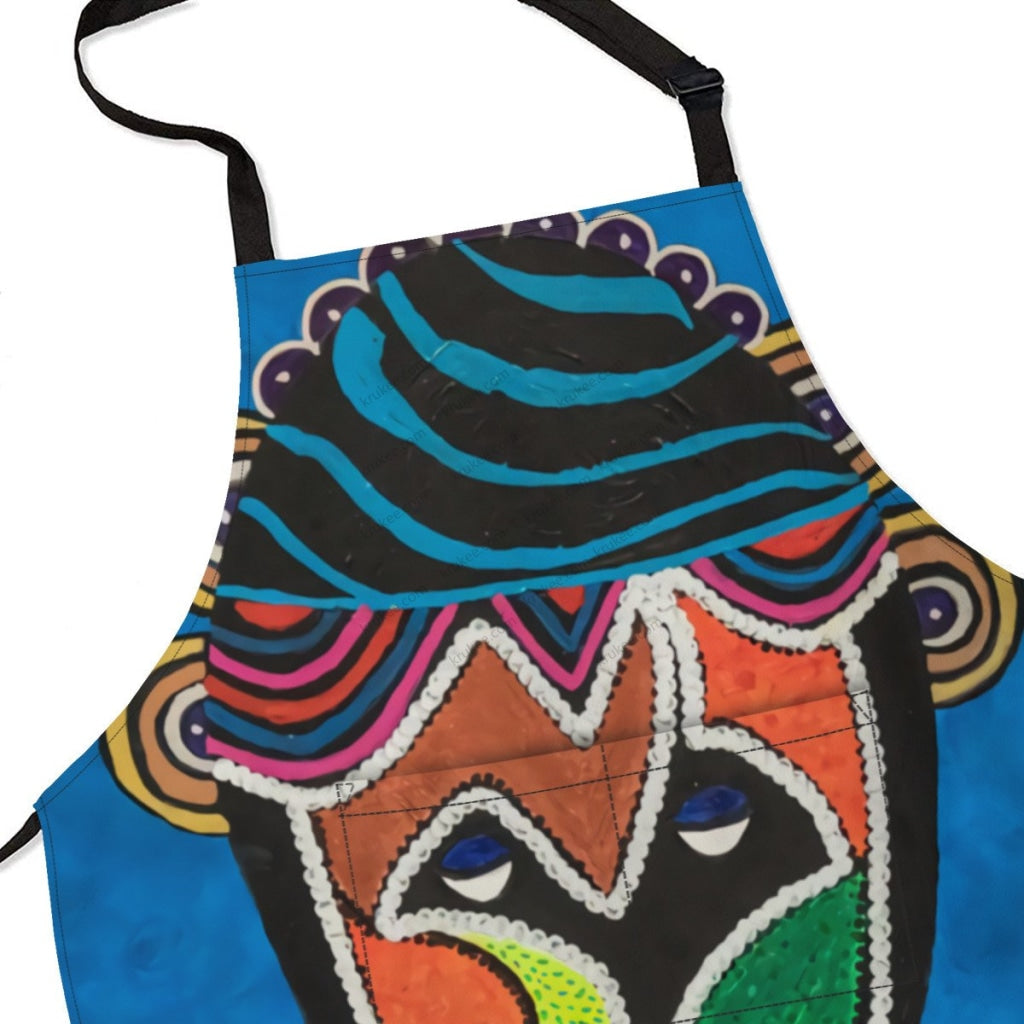 African Culture Art Print Apron