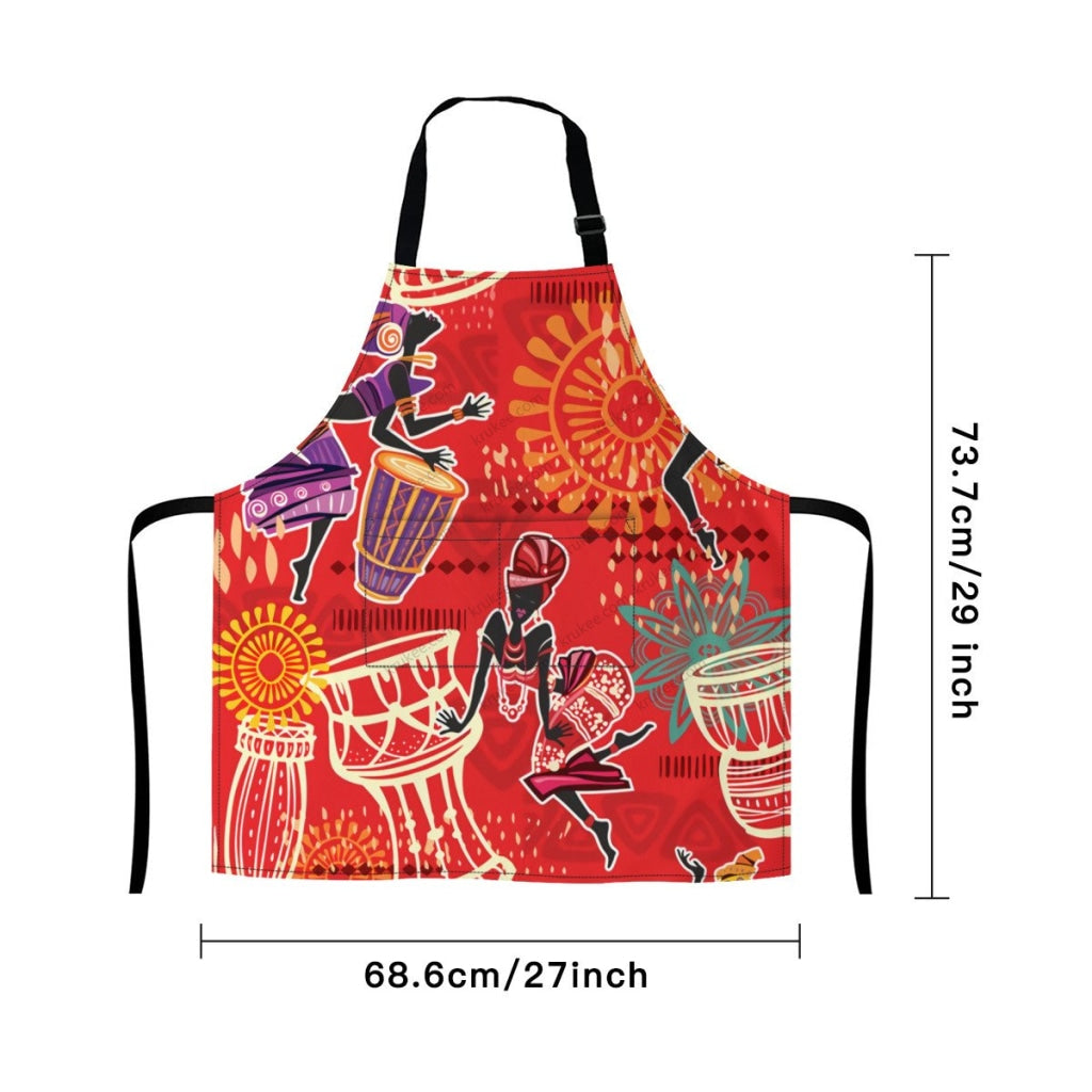 African Culture Art Print Apron