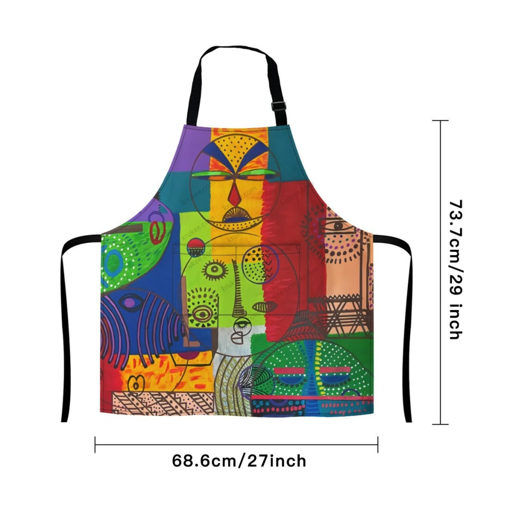 African Culture Art Print Apron