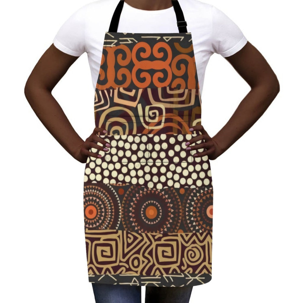 African Culture Art Print Apron