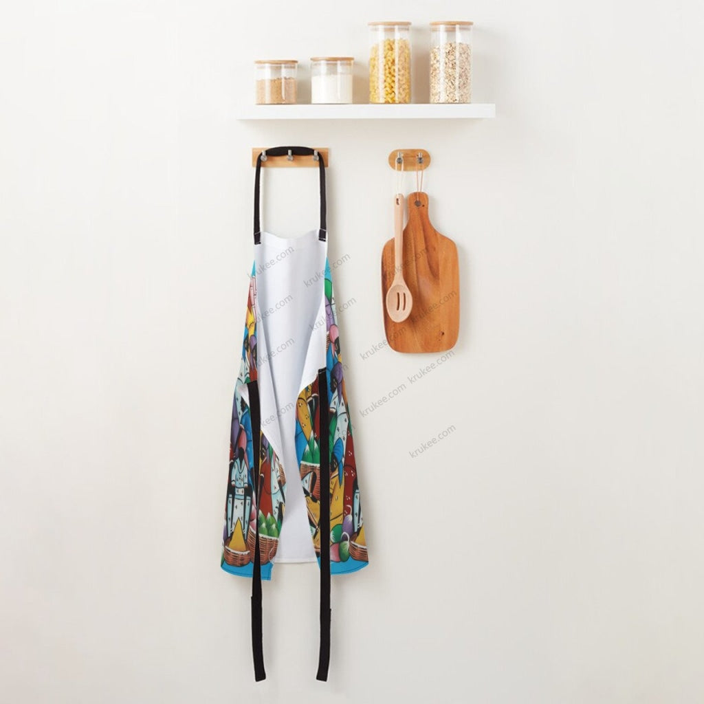 African Culture Art Print Apron