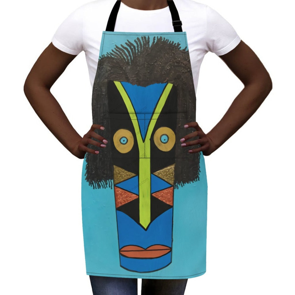 African Culture Art Print Apron