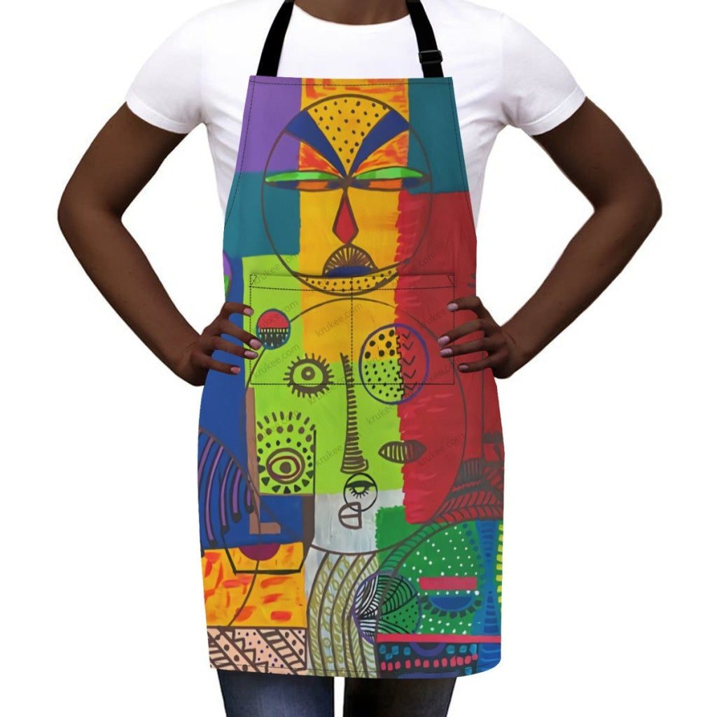 African Culture Art Print Apron