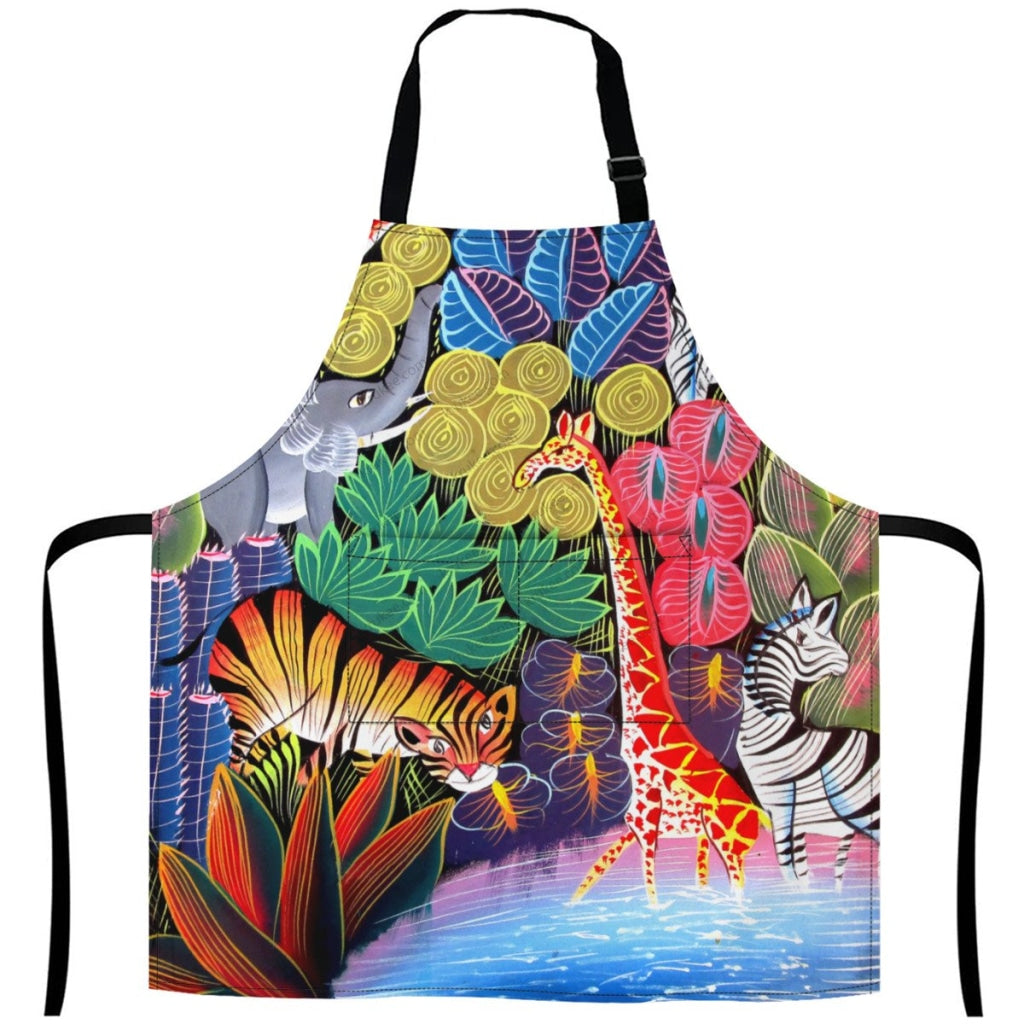 African Culture Art Print Apron