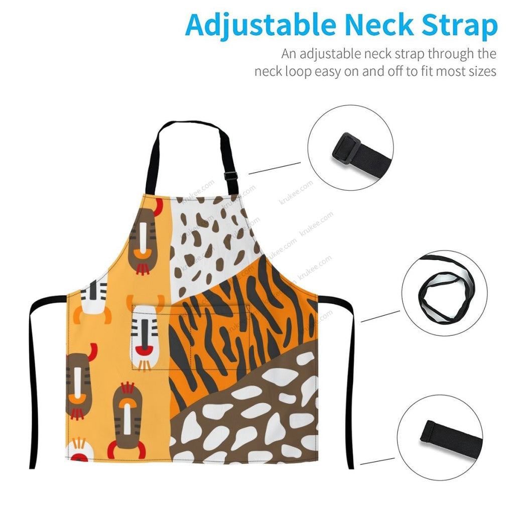 African Culture Art Print Apron