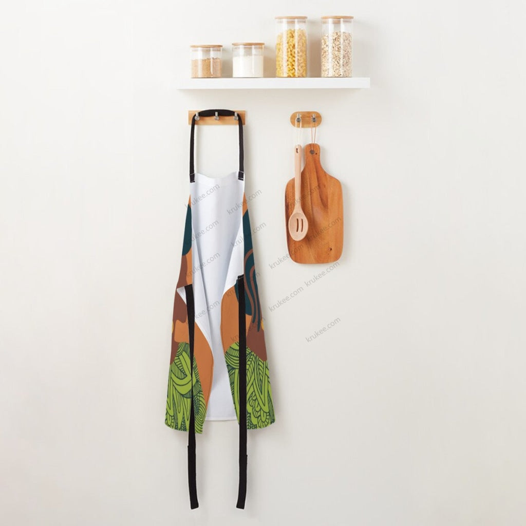 African Culture Art Print Apron