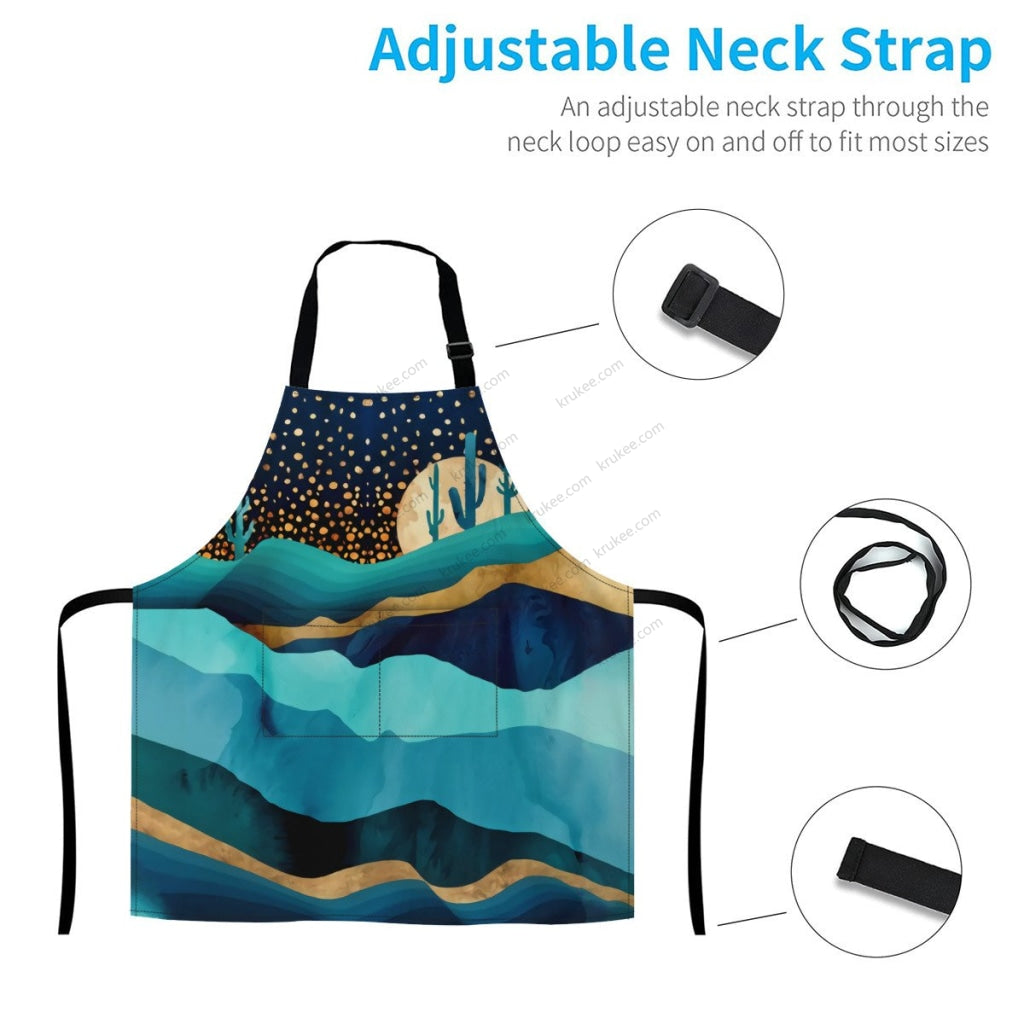 African Culture Art Print Apron