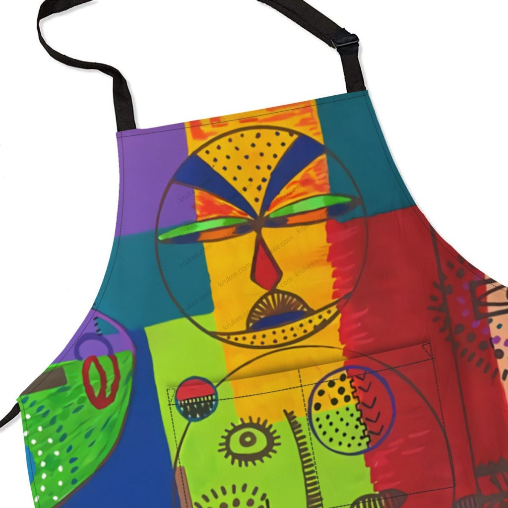 African Culture Art Print Apron
