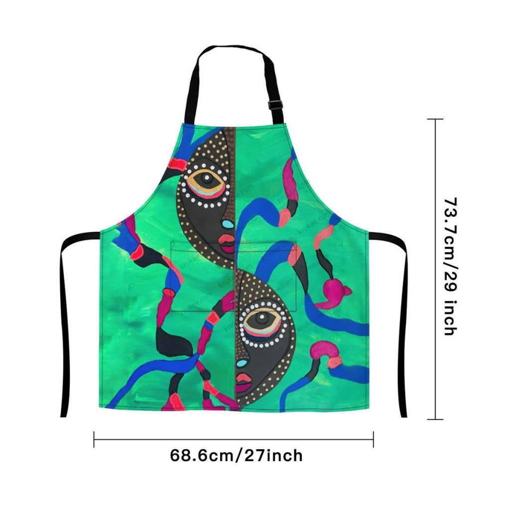 African Culture Art Print Apron