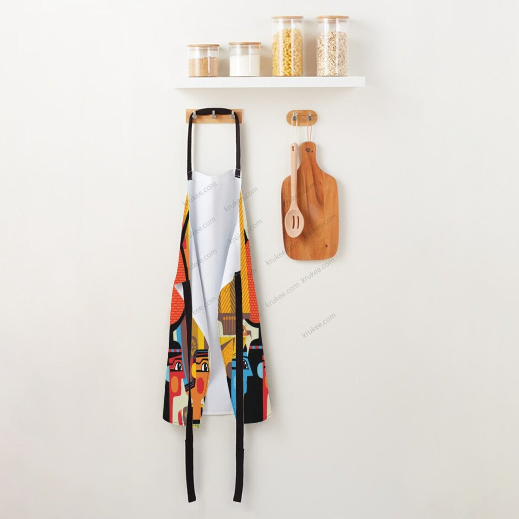 African Culture Art Print Apron
