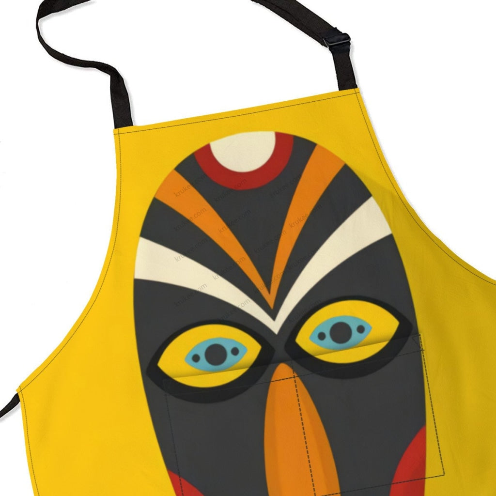 African Culture Art Print Apron