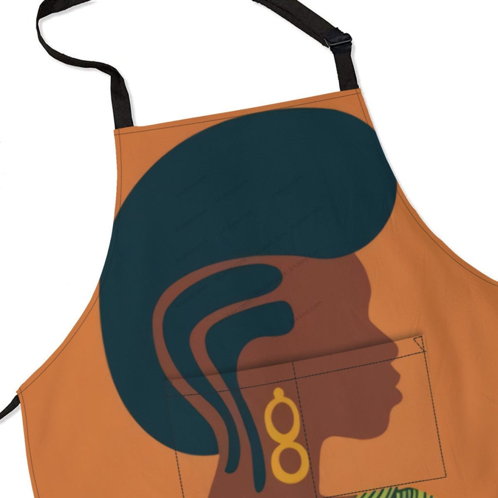 African Culture Art Print Apron