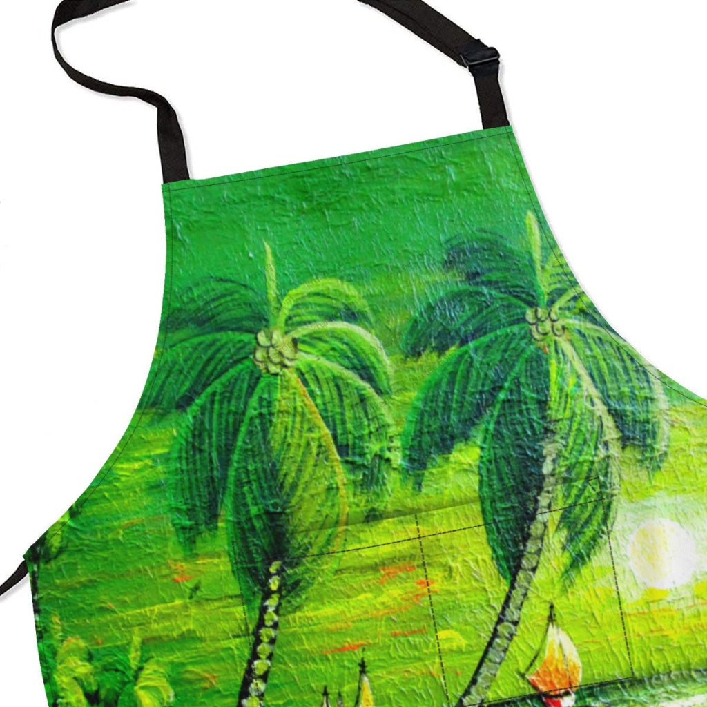 African Culture Art Print Apron